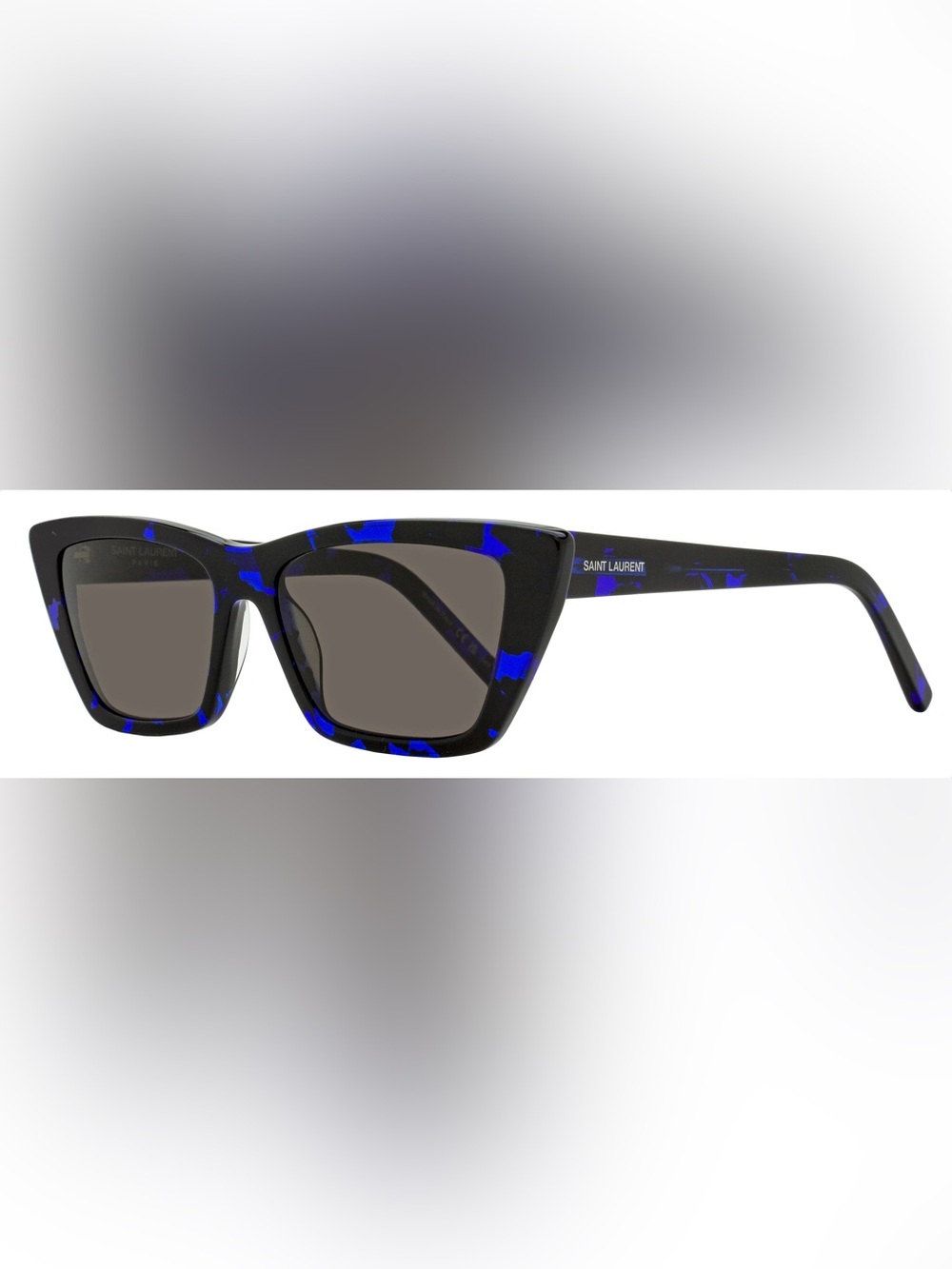 Saint Laurent Sunglasses SL 276 Mica Tortoise Blue/Black - Picture 5 of 5